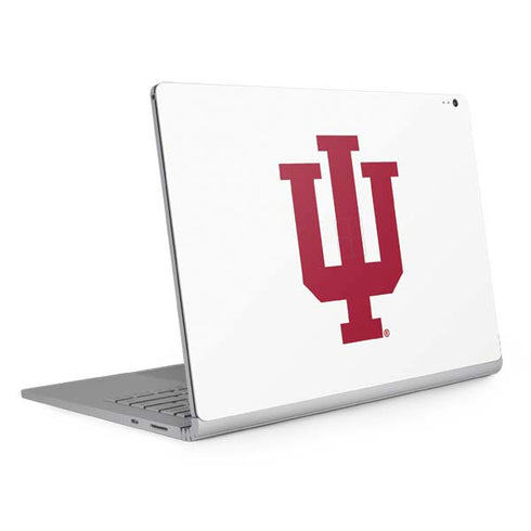Indiana University IU Logo White Surface Book 2 13.5in Skin